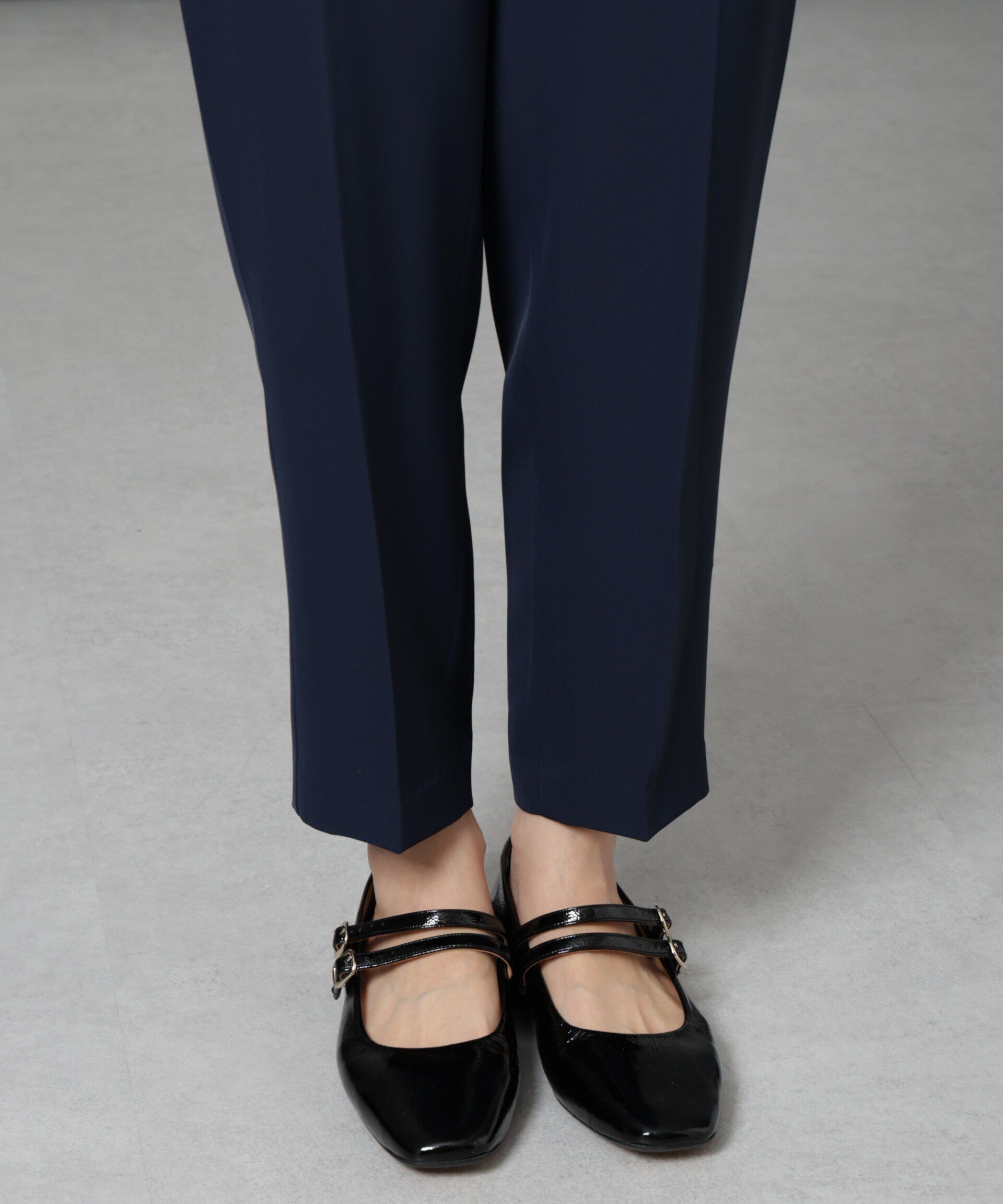 nano･universe「troisiemechaco/ダブルクロス セットアップパンツ」|スーツ|