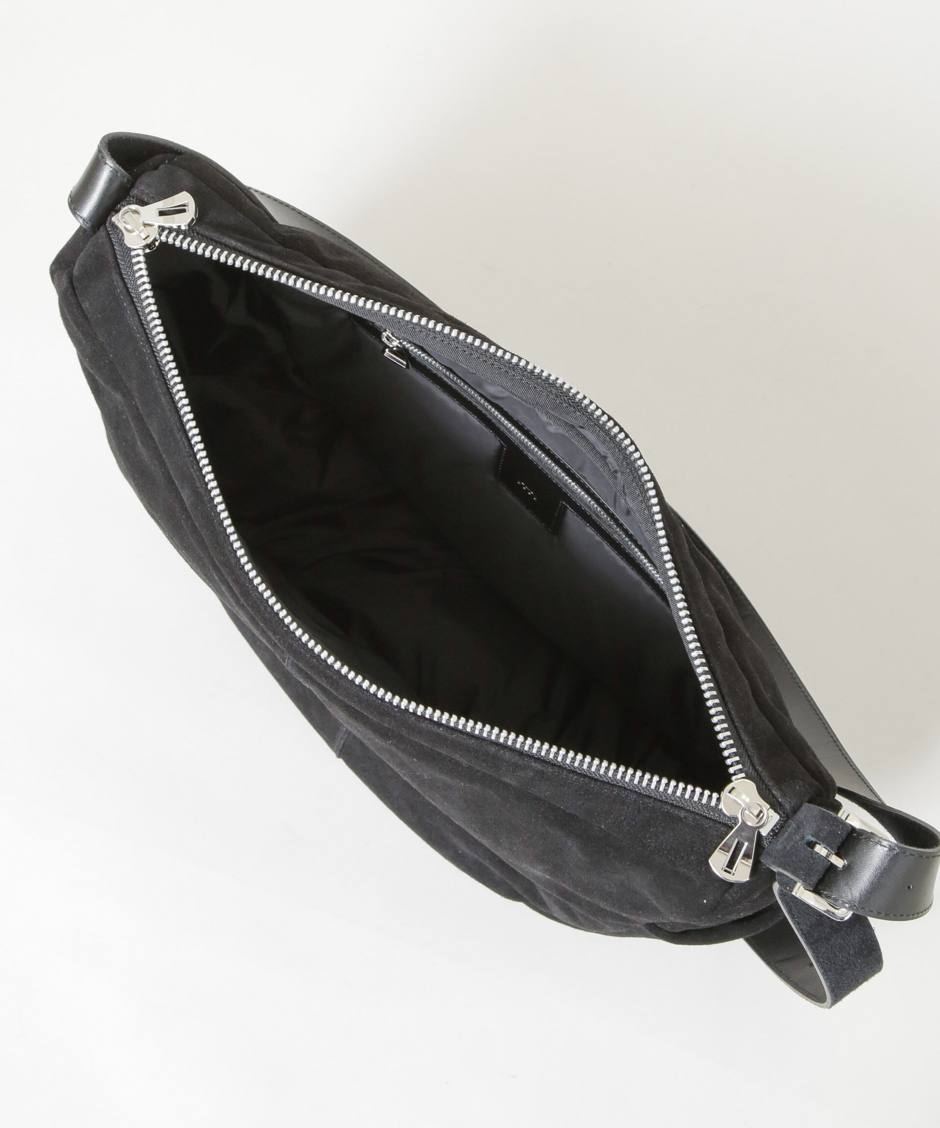 nano･universe「ITTI/別注 ANNIE MOON BAG / suede」|ショルダー・メッセンジャー|