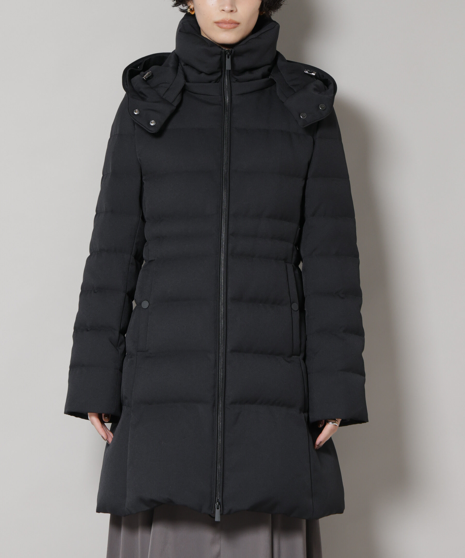 nano･universe「「西川ダウン(R)」サージロングダウン」|ダウン|