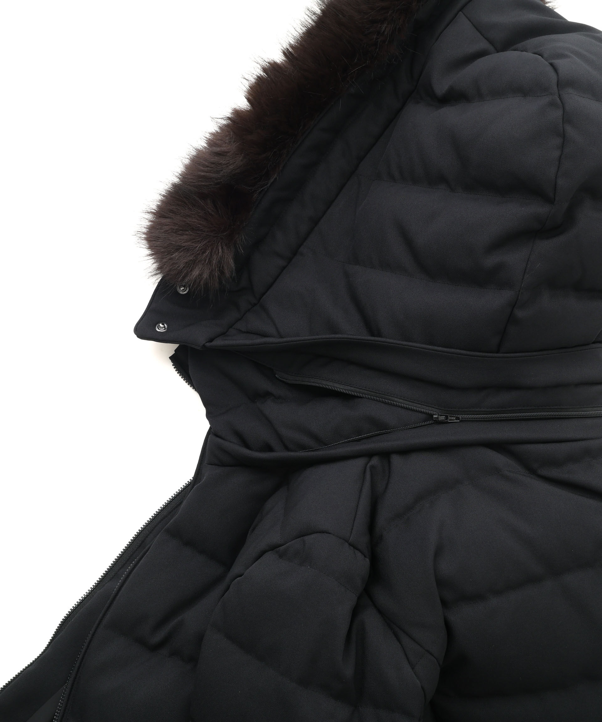 nano･universe「「西川ダウン(R)」サージロングダウン」|ダウン|