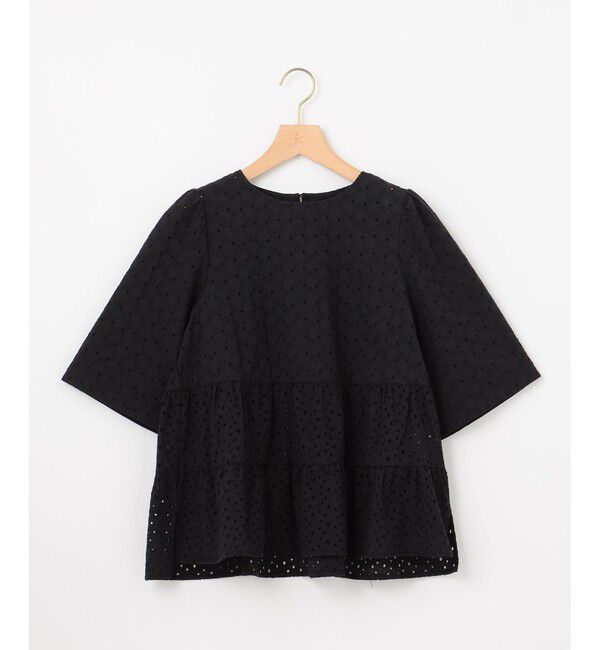 組曲「【新色追加】エンブロイダリーレースフリル ブラウス」|シャツ・ブラウス|