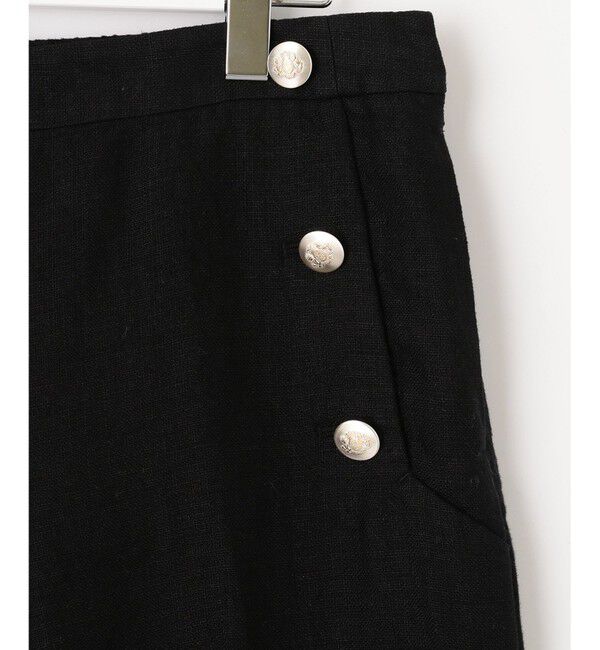 自由区「【XSサイズ～】ブライトリネンオックス ワイドパンツ」|その他|