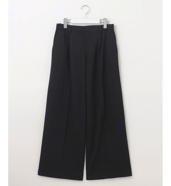 自由区「【洗える】ライトフィールジャージータックワイド パンツ」|その他|