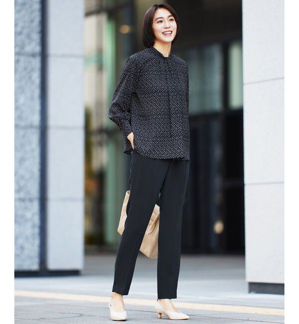 自由区「【カタログ掲載・セットアップ対応】ライトサテン ブラウス」|シャツ・ブラウス|