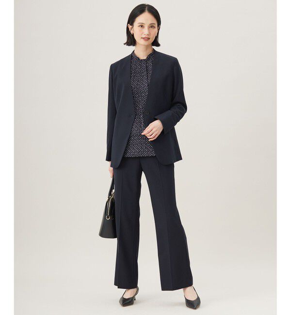 自由区「【カタログ掲載・セットアップ対応】ライトサテン ブラウス」|シャツ・ブラウス|