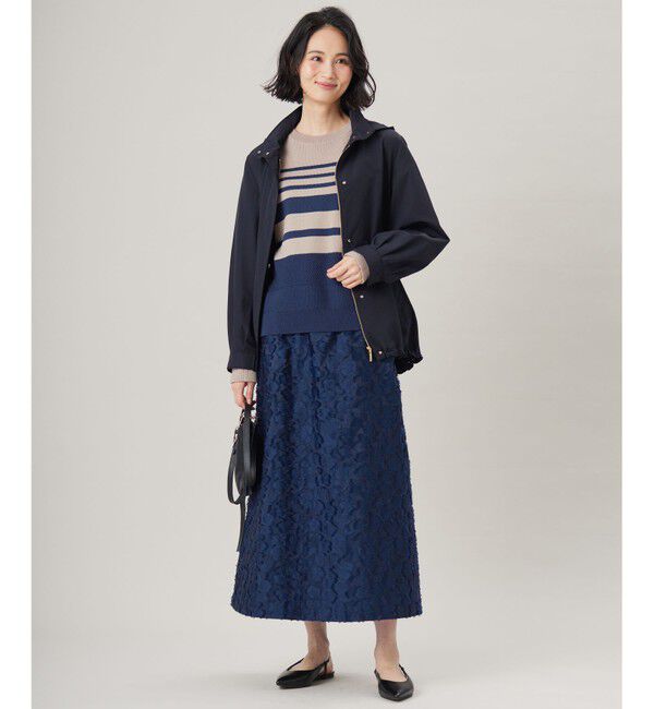 自由区「【カタログ掲載・撥水加工・洗える】コットンナイロンタッサー ブルゾン」|ブルゾン・スタジャン|