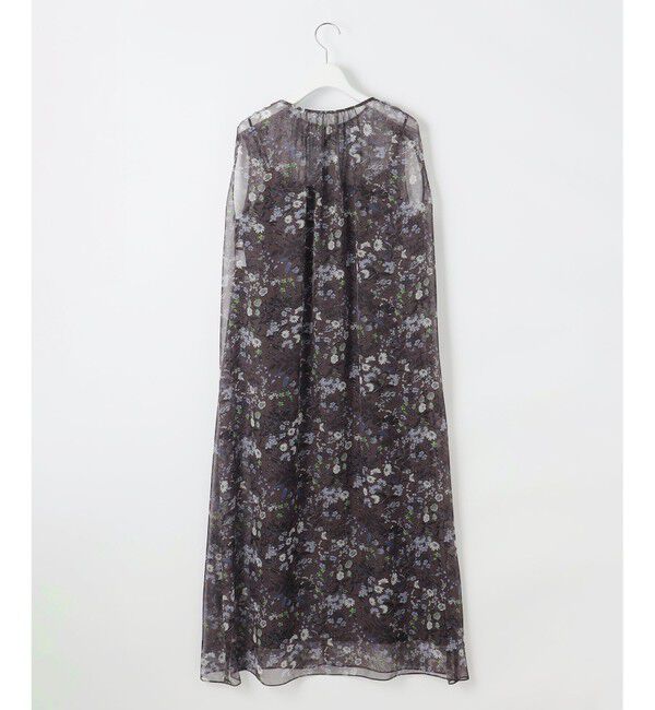 自由区「【カタログ掲載・洗える】ボタニカルフラワープリント ワンピース」|ワンピース|