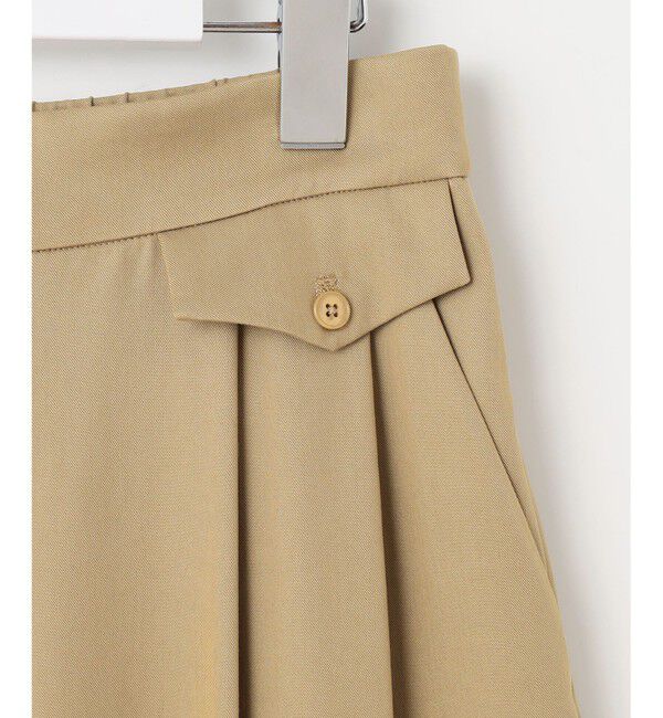 自由区「【カタログ掲載・接触冷感・UVカット・洗える】デニムライクボトムフレアワイド パンツ」|その他|