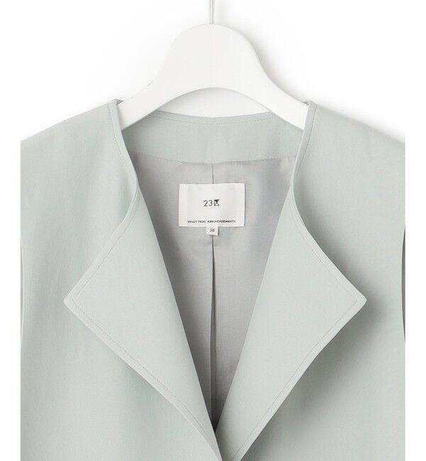 23区「ハイカウントライトクロス ジレ」|その他|