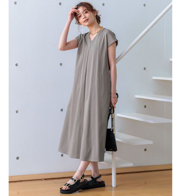 23区「【SLOW/一部店舗限定】コンパクトインレー ワンピース」|ワンピース|