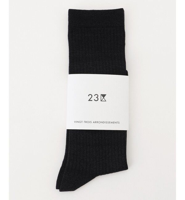 23区「ラメ クルーソックス」|ソックス|