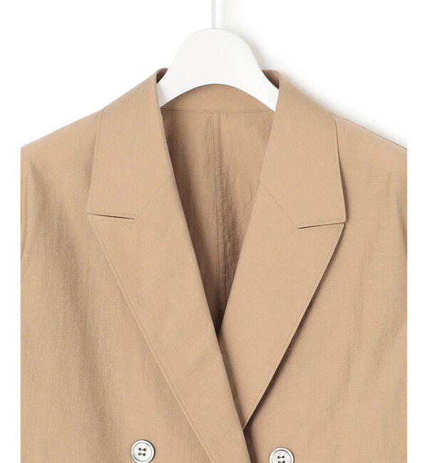 23区「【洗える】MANTECO ブライトワッシャー ジャケット」|テーラードジャケット|