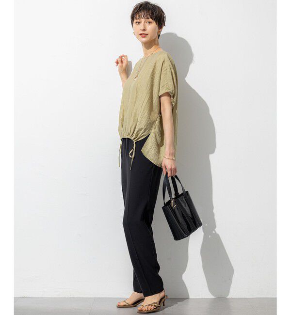 23区「【SLOW/一部店舗限定】ナチュラルピケワッシャー ブラウス」|シャツ・ブラウス|