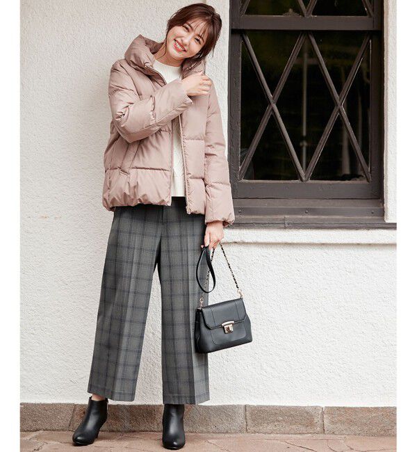 ANY SIS「【保温性あり/洗える】サーモ 2WAYストレッチ ワイドパンツ」|その他|