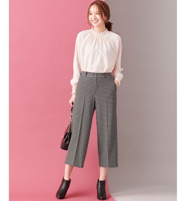 ANY SIS「【保温性あり/洗える】サーモ 2WAYストレッチ ワイドパンツ」|その他|