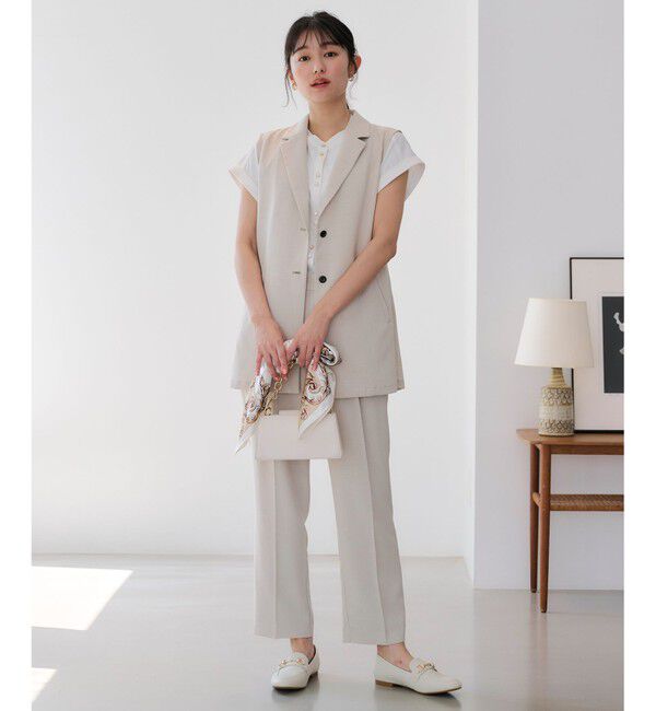 ANY SIS「【UVカット・接触冷感】ドライタッチクール ジレ」|その他|