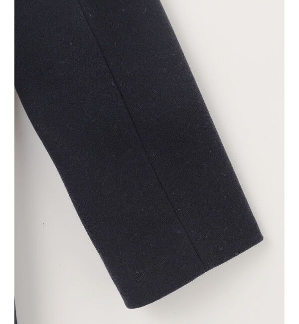 any SiS「ウールライクノーカラー ロングコート」|ノーカラーコート|