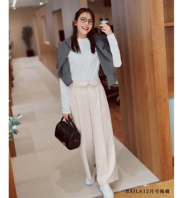 ANY SIS「【BAILA12月号掲載・貴島明日香さんコラボ】ドッキングビスチェワンピース&times;インナーセット」|ワンピース|