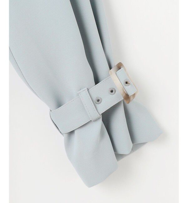 any SiS「【UVカット・花粉ガード】プリーツデザイントレンチ コート」|トレンチコート|