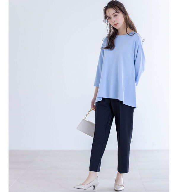 ANY SIS「【UVカット・接触冷感・吸水速乾】スマートビューティストレッチ  テーパードパンツ」|その他|