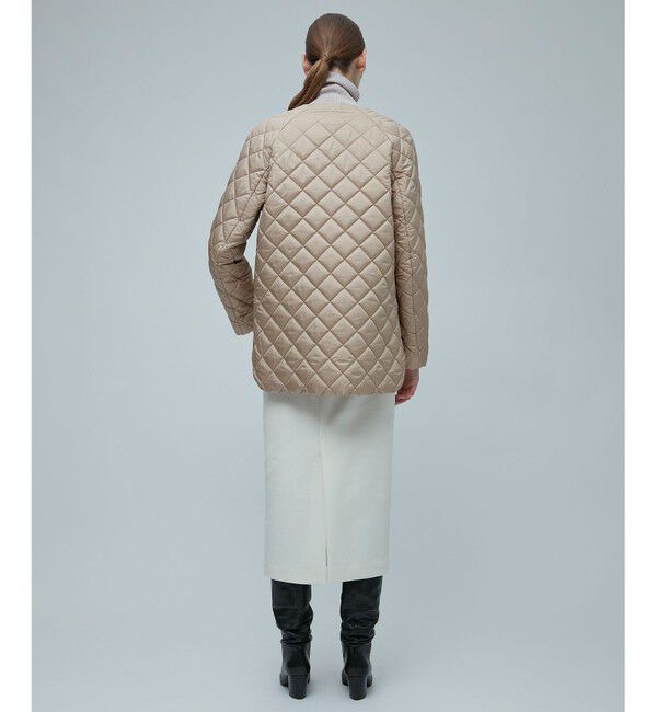 BEIGE,「【S-size】JACOB / キルティングアウター」|ダウン|
