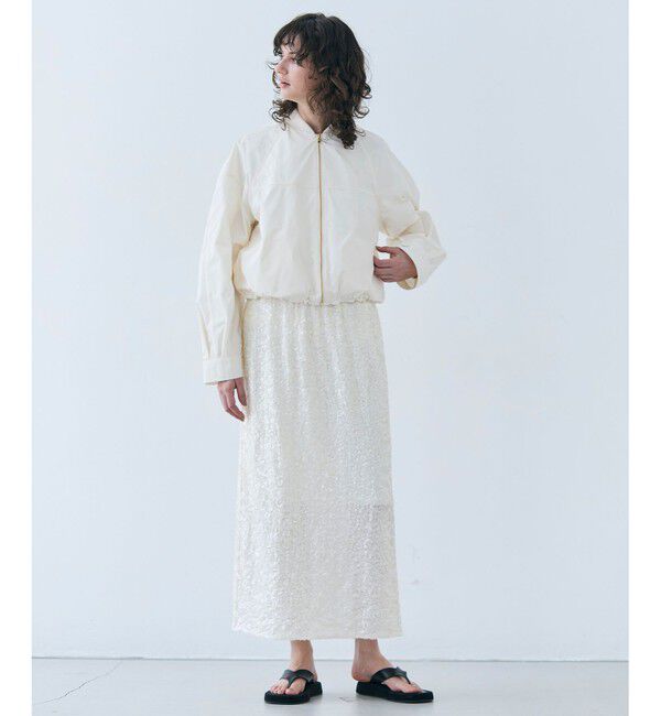 BEIGE,「【洗える】LOTUS / ライトショートブルゾン」|その他|