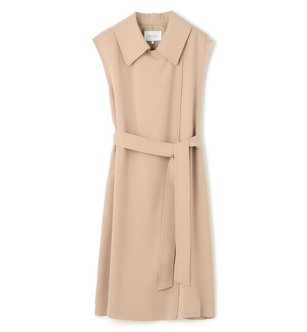 BEIGE,「FLEUR / ラップデザインロングジレ」|ベスト・ジレ|