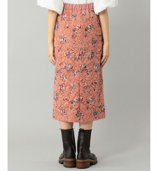 GRACE CONTINENTAL「レース刺繍タイトスカート」|スカート|