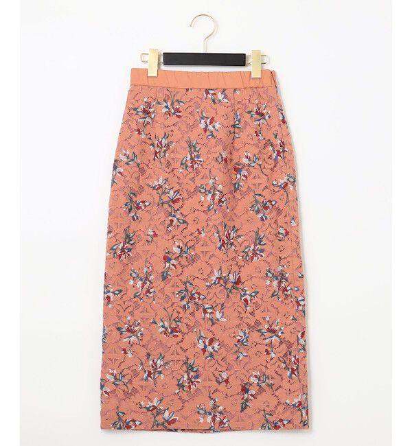 GRACE CONTINENTAL「レース刺繍タイトスカート」|スカート|