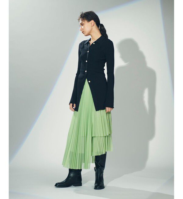 Diagram「ビスチェシャツニットトップ」|ニット・セーター|ブラック