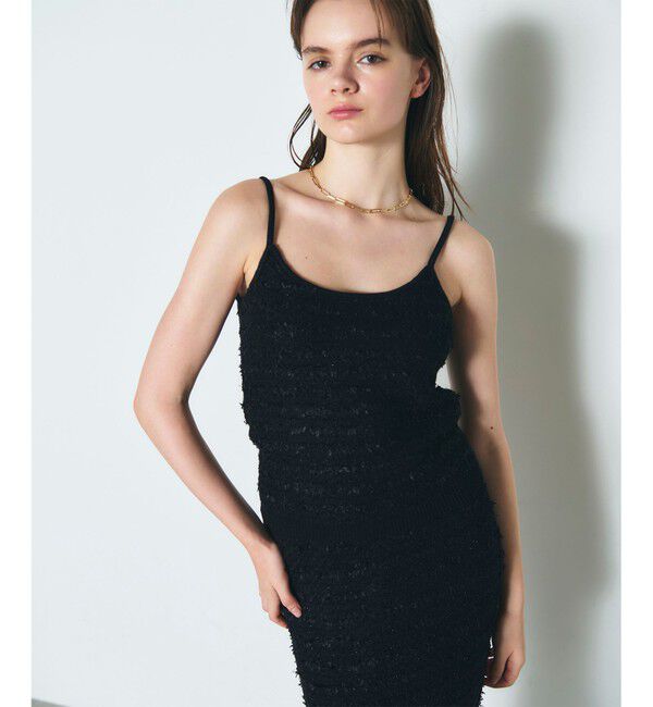 Diagram「ラメツイードニットキャミ」|ニット・セーター|