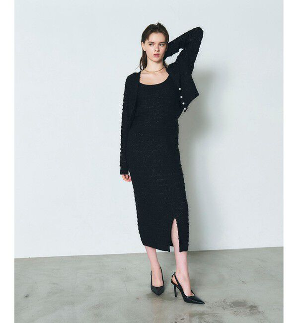 Diagram「ラメツイードニットキャミ」|ニット・セーター|