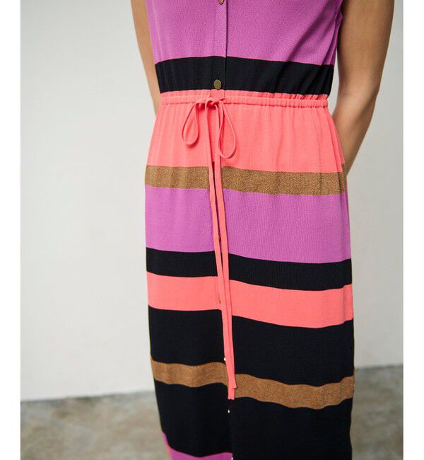 Grace Class「ニットマルチボーダージレ」|ベスト・ジレ|