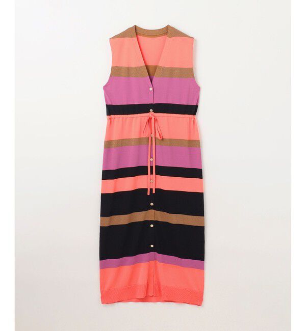 Grace Class「ニットマルチボーダージレ」|ベスト・ジレ|