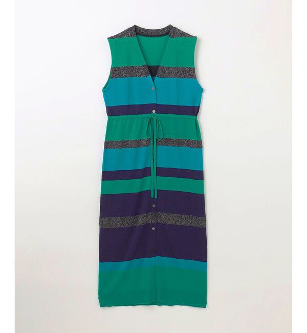 Grace Class「ニットマルチボーダージレ」|ベスト・ジレ|