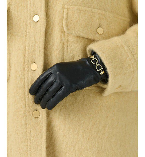 GRACE CONTINENTAL「GLOVE STORY ビットグローブ」|手袋|ブラック