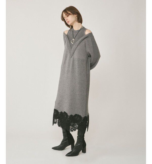 GRACE CONTINENTAL「ハートチャンキーネックレス」|ネックレス|