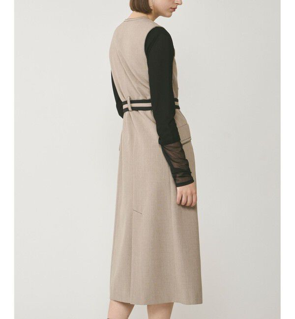  「アシンメトリーカラーワンピース」|ワンピース|