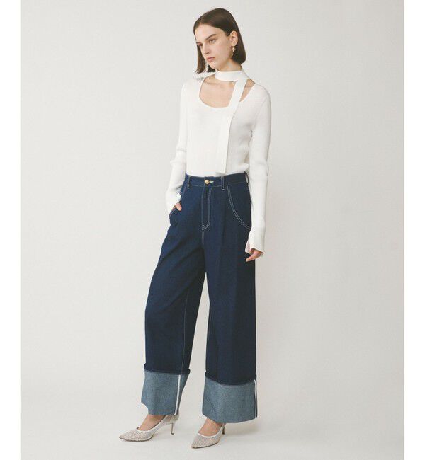  「ロールアップワイドパンツ」|その他|