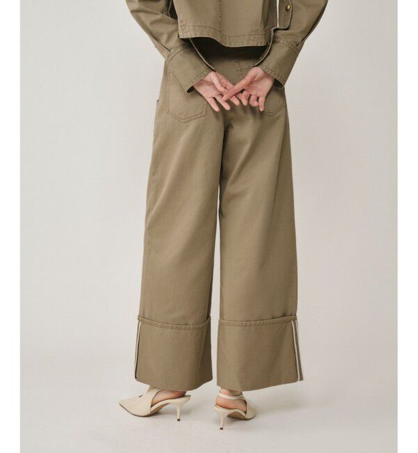  「ロールアップワイドパンツ」|その他|