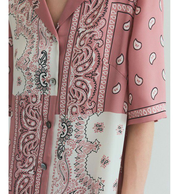 Grace Class「バンダナプリントシャツドレス」|ワンピース|