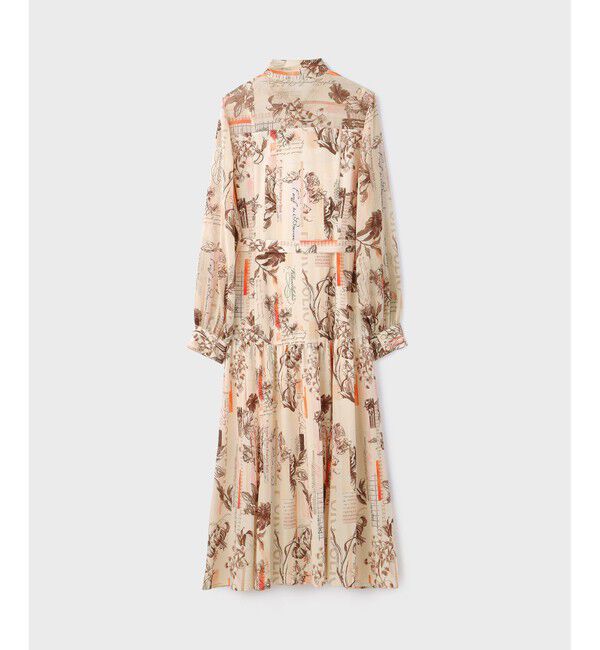 Diagram「ロゴフラワ－プリントボウタイワンピース」|ワンピース|