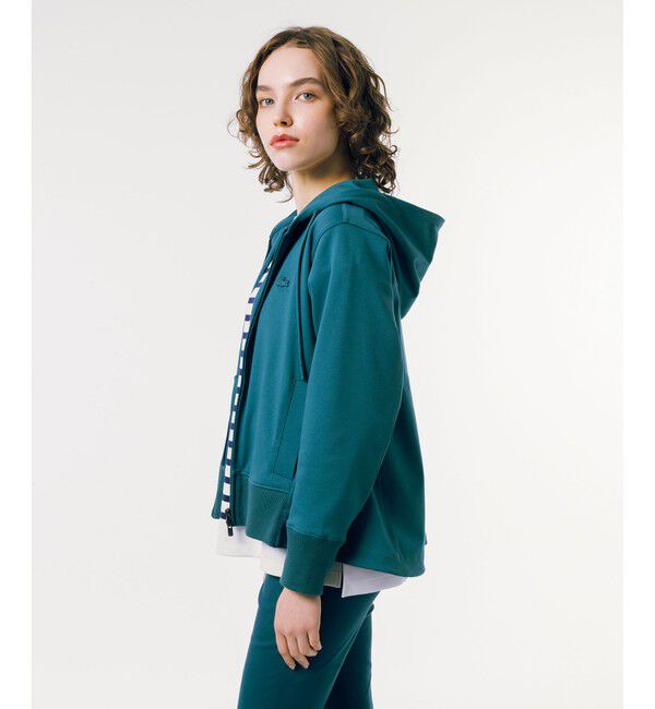LACOSTE「COOL MAXジップアップスウェットフーディー」|パーカー|