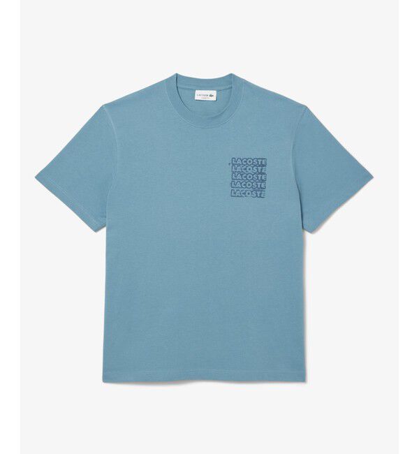 LACOSTE「ステンシルバックプリントTシャツ」|Tシャツ・カットソー|