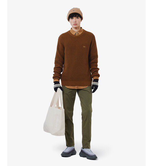 LACOSTE「ワッフルニットセーター」|ニット・セーター|