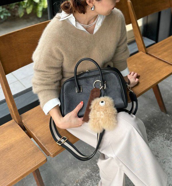 NOLLEY'S sophi「カシミヤ混ヘアリー2WAYプルオーバーニット」|ニット・セーター|