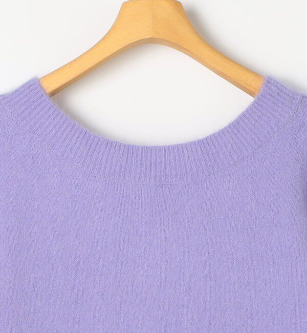 NOLLEY'S sophi「カシミヤ混ヘアリー2WAYプルオーバーニット」|ニット・セーター|