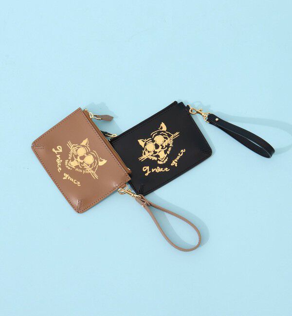 grace grace「【grace grace/グラスグラス】グラスケレザーチャームケース」|コインケース|