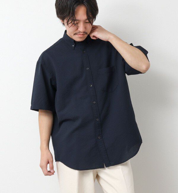 NOLLEY'S goodman「【PrimeFlex DotAir】《吸水速乾》BDシャツ 25SS」|シャツ・ブラウス|