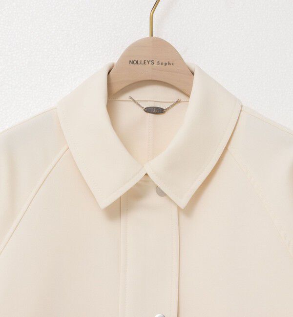 NOLLEY'S sophi「中空チノトラペーズブルゾン」|ブルゾン・スタジャン|